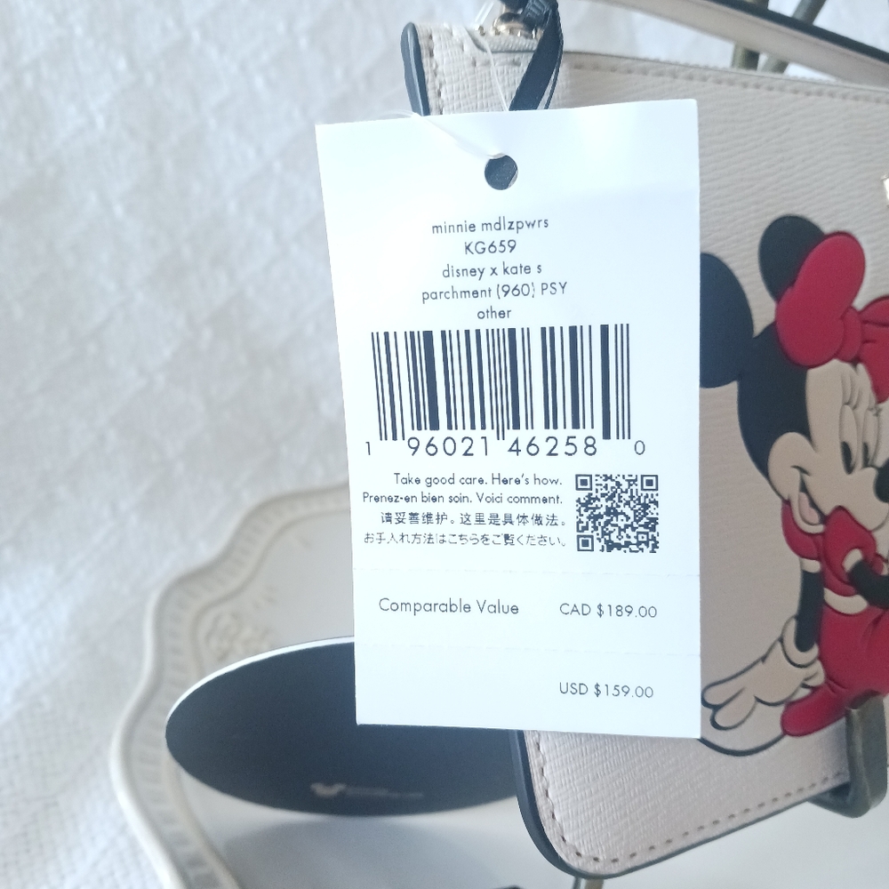 Kate Spade New York × Disney Minnie Mouse Wristlet - Picture 6 of 16